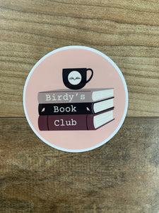 Birdy's Book Club Sticker - Birdy's Bookstore