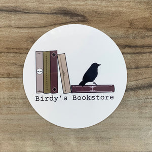 Birdy's Books Sticker - Birdy's Bookstore